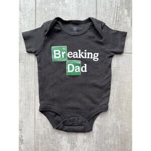 Baby Boy Girl BREAKING DAD Breaking Bad Chemistry One Piece Outfit Bodysuit 3-6m